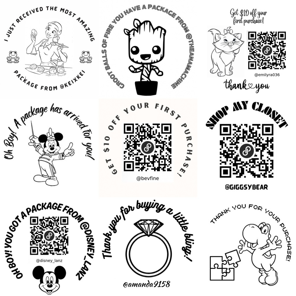 Custom Set of 100 2” Stickers - Picture 7 of 16